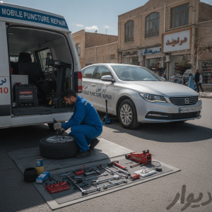 پنچرگیری سیار کرمانشاه