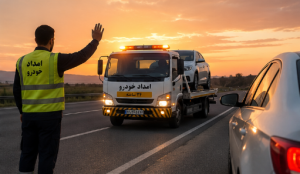 یدک کش خودرو کرمانشاه